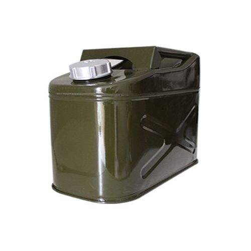 Portable 5/10/20/30l car motrocycle petrol diesel reserve spare fuel tank steel