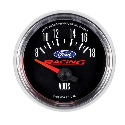 Auto meter 880081 ford racing series; electric voltmeter gauge