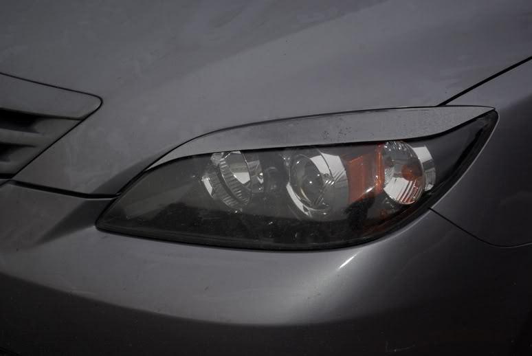 Mazda3 hatchback eyelids eyebrows lights cover mazda 3 