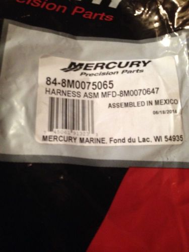 Mercury marine 5ft harness 8m0070647 new in package