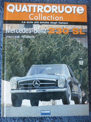 Rare book mercedes benz 230 sl  - 50 pages hard cover