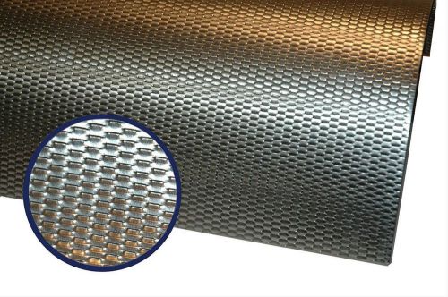 Thermo-tec 11720 exhaust wrap heat shield aluminum micro louver 24&#034; x 24&#034;