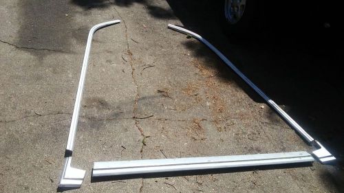 1972 ford ranchero 500 gt oem rear bed &amp; tailgate anodized trim