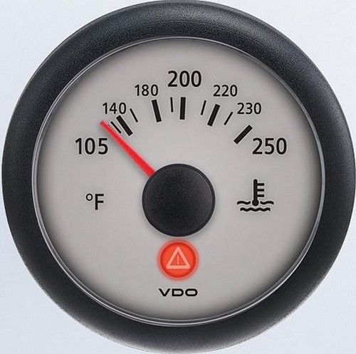 Vdo a2c53406050-s water temp 250f - viewline sterling