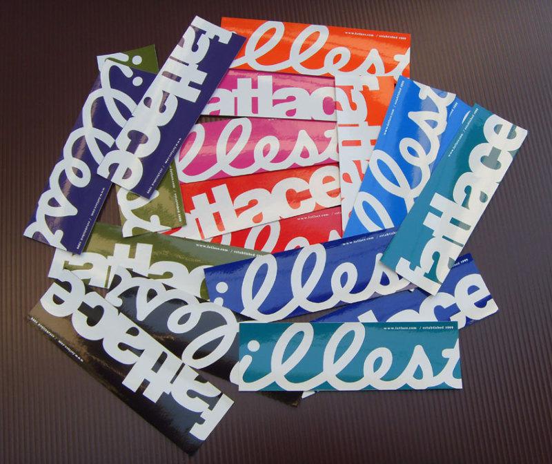 18 illest fatlace stickers decals canibeat stance drift jdm  9 colors 18 pcs.07