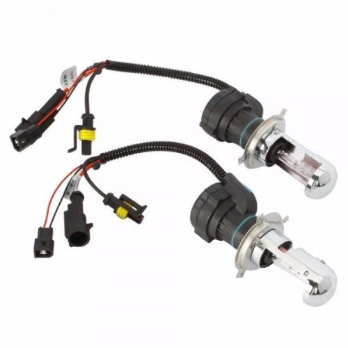 H4h/l 10000k 55w hid xenon pulse car light bulbs (pair)  sku: 12003843