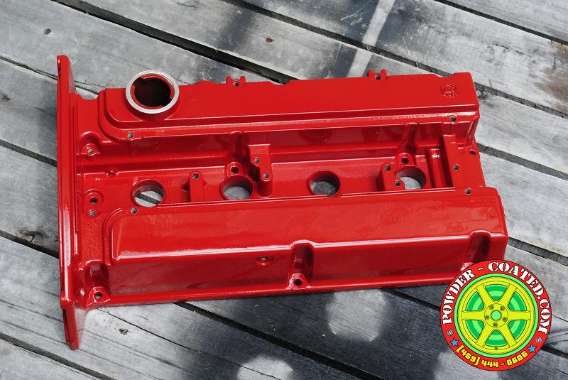 Mitsubishi lancer evo evolution 7 8 9 - custom powder coated valve covers