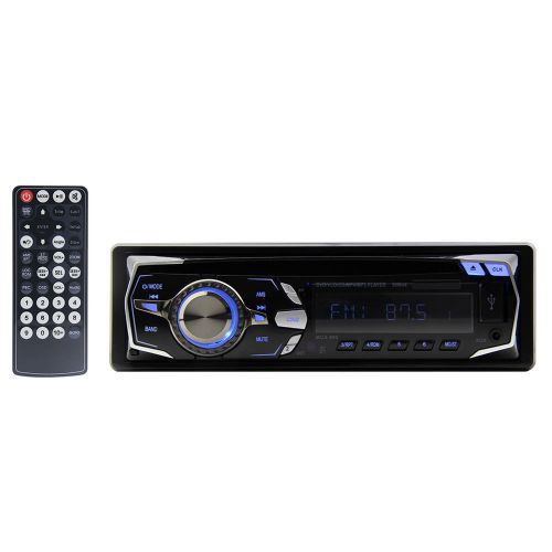 Universal single din car mp3 player fm receiver cd/dvd lcd display aux-in radio