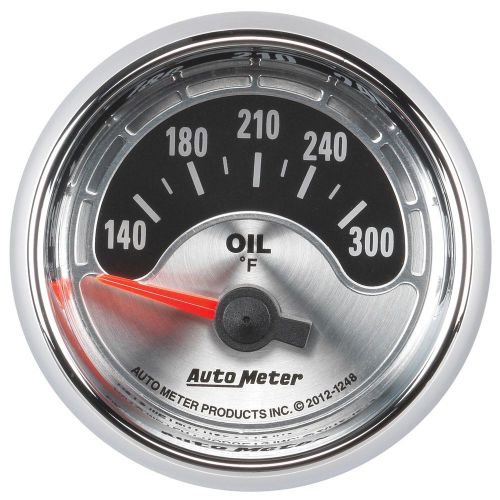 Auto meter 1248 american muscle; engine oil temperature gauge