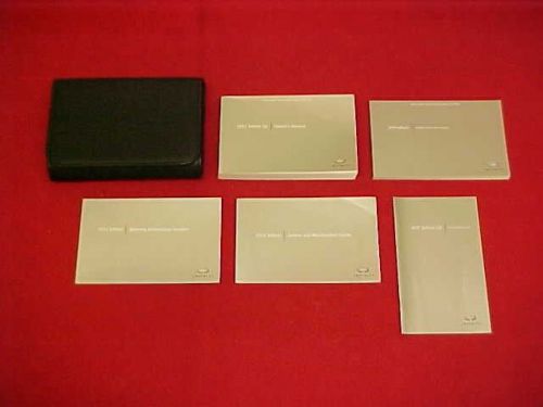 2011 infiniti qx original owners manual service guide kit 11 + case navigation