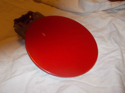 Original 6&#034; chevrolet red fuel door cover