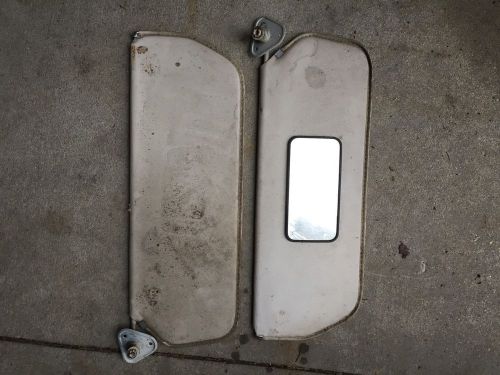 73-87 chevy gmc trucks blazer jimmy suburban white sun visors