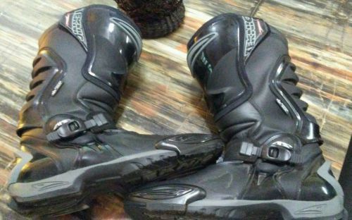 Mens teknic power skin motorcycle race boots