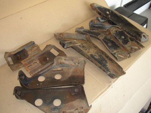 1970 chevelle bumper brackets front &amp; rear original gm