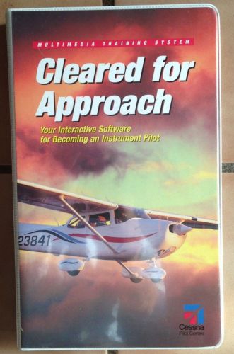 Cleared for the approach ifr instrument course 31 cd&#039;s many hours of video