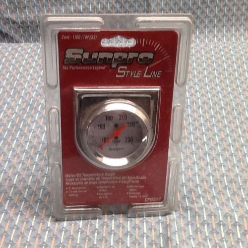 New sunpro 2&#034; water/oil temperature 2&#034;