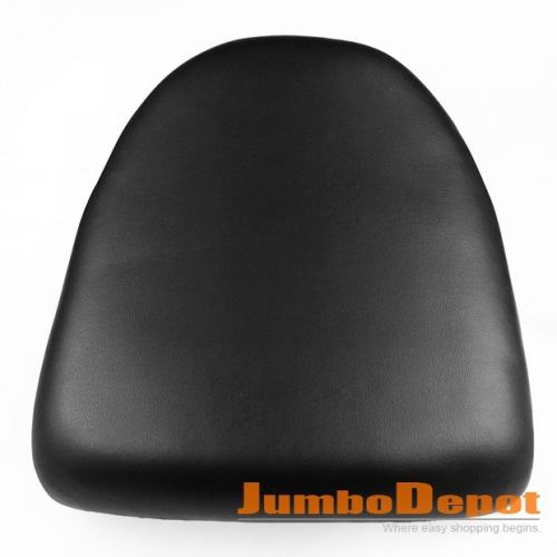 Black leather passenger cushion pillion seat for 99-07 suzuki hayabusa gsx1300r