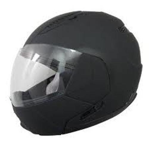 New afx motorcycle modular helmet fx140, flat black, small