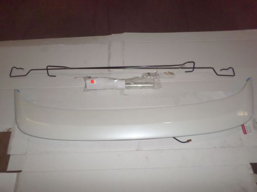 Rear spoiler oem wing air dam nissan altima 07 08 09 10 11 12 sedan white qx3