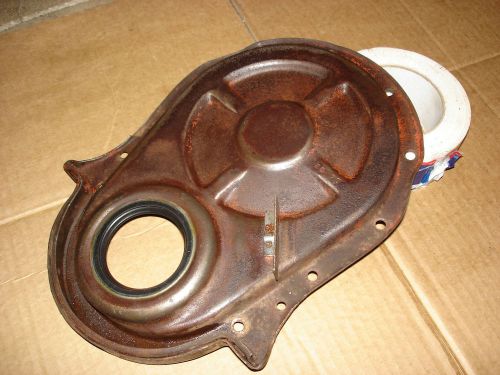 1970 chevelle camaro nova corvette impala original b/b 7&#034; timing chain cover