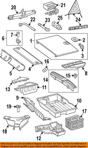 Mercedes-benz-mb oem 000000005754 interior-rear-front cover bolt