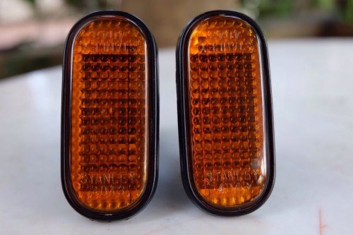 Jdm 92-98 honda integra dc2 db8 type-r civic eg ej eh stanley amber side marker