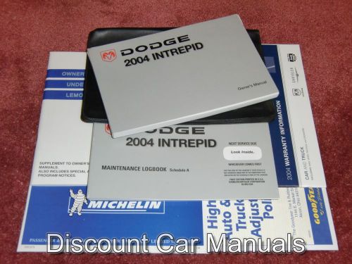 ★★ 2004 dodge intrepid owners manual portfolio 04!! ★★