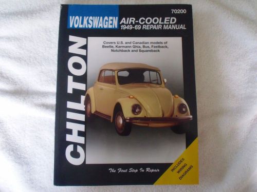 Chilton repair manual 1949-69 volkswagen  70200