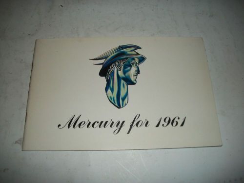 Nos 1961 full size mercury owners manual new unused cmystor4more