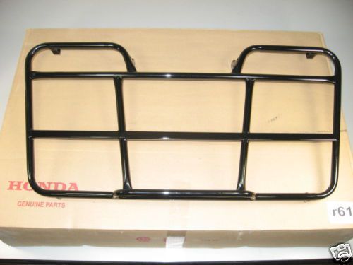 New genuine honda front carrier luggage rack 01-04 trx500 rubicon #r61