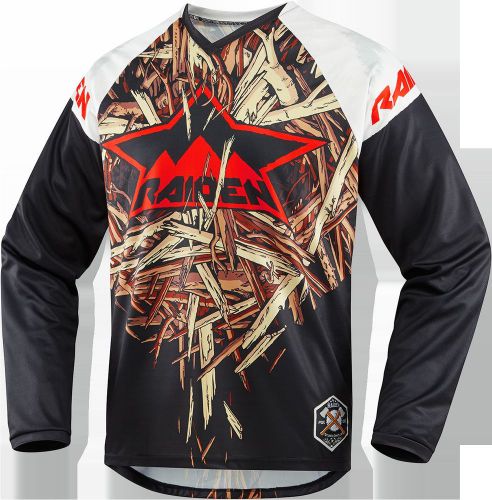 Icon raiden deadfall jersey md black