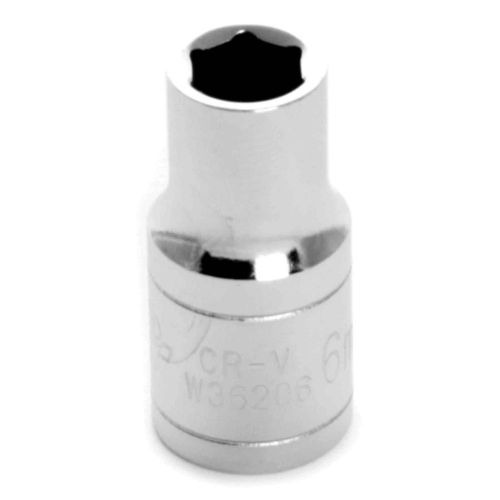 Performance tool w36206 socket socket-1/4&#039;&#039; dr 6pt std. 6mm