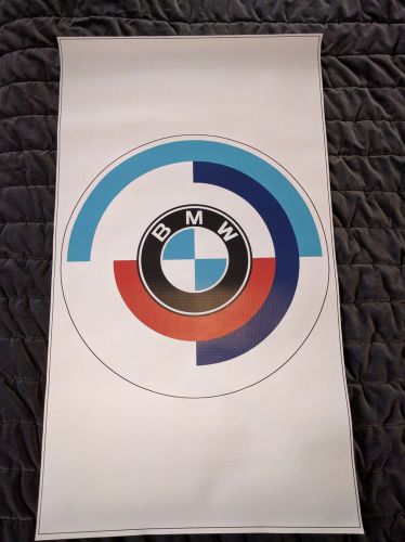 Bmw motorsport banner 20&#034;1/8 x 35&#034;1/8