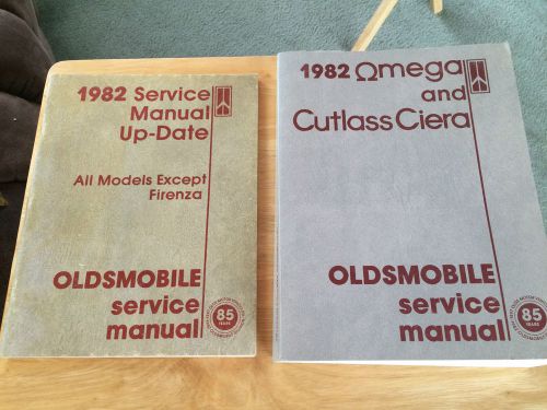 1982 omega &amp; cutlass ciera oldsmobile service manual &amp; service manual up-date