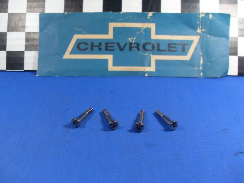 1966-67-68-69 chevy nova   all molels park lamp screw set 4 piece set