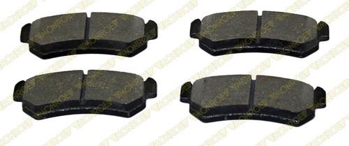 Monroe dx1036 brake pad or shoe, rear-monroe dynamics brake pad