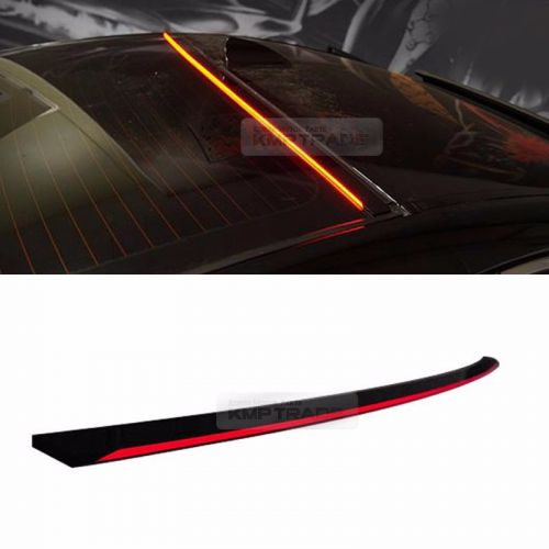 A7 style led rear tail roof brake stop light lamp bar black for kia car