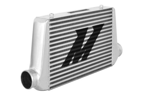 Mishimoto universal silver g line bar &amp; plate intercooler- size: 24.5 x 11.75 x3