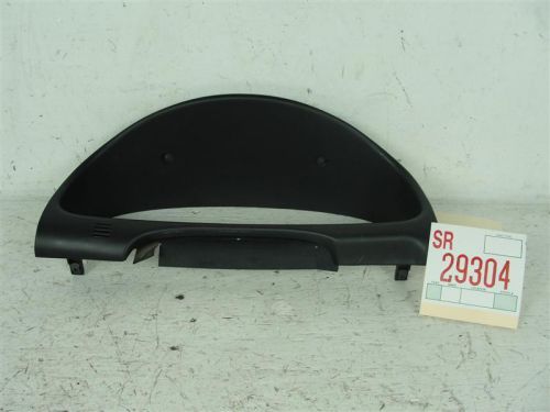 99-2002 subaru forester speedometer instrument cluster bezel trim cover lid hood