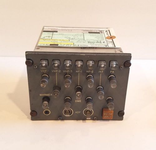 Gables g-2930lh aircraft audio indicator control panel