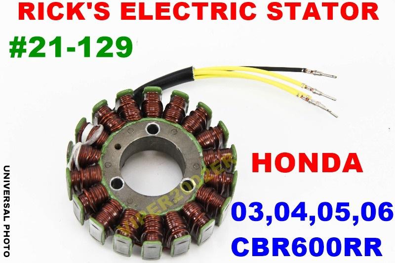 Rick's electric stator honda 03,04,05,06 cbr600rr #21-129