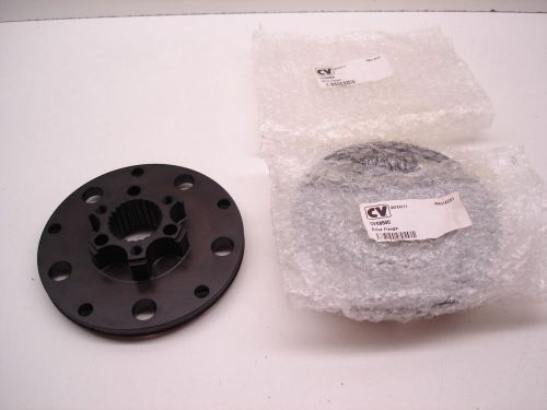 2 new nascar ford 9&#034; floater hub rear end drive plates flanges cv products kera