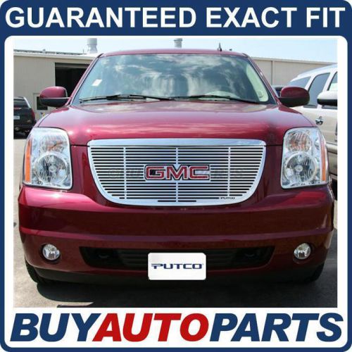 New genuine putco mirror finish aluminum front grille grill insert for gmc yukon