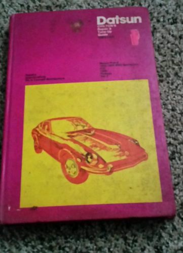 Chilton 1961-1972 datsun repair &amp; tune-up guide #5960