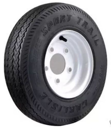 New! carlisle sport trail trailer tire &amp; wheel 4.80x8 5 hole lug