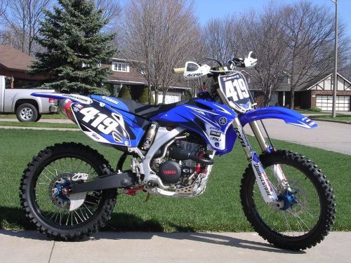 Yamaha yz250f workshop service repair manual 2008 shop manual