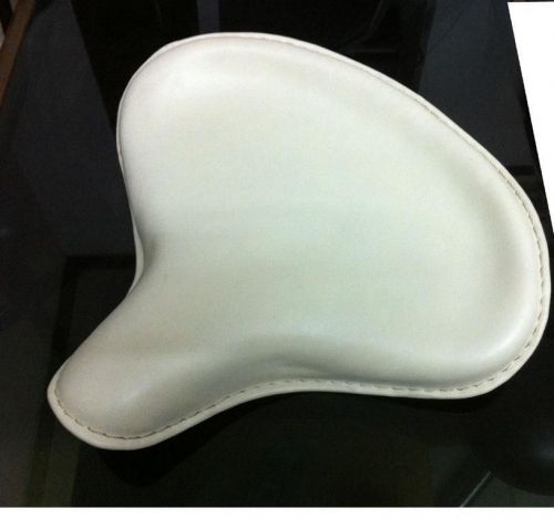 Vintage style solo seat for harley indian universal white new