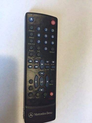 2006 mercedes ml500 ml 500 class only rear entertainment dvd remote control