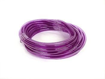 Go kart fuel line 10&#039; roll 1/4 id purple in color
