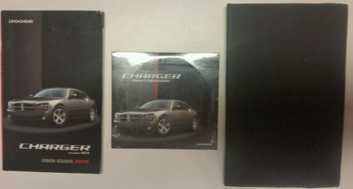 2010 dodge charger factory owners manual set with cd oem 10